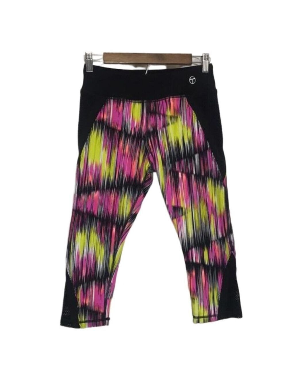 Trina Turk Cropped Reaction Mid Length Leggings Sz Small